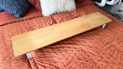 Desk Monitor Riser - White & Oak