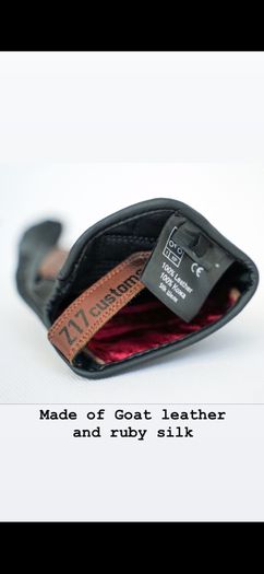 Caferacer Leather Motorcycle Gloves