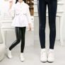 kids faux leather  leggins Image 4