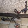 Fast Fold Flat 3 wheel Trolley - Compact size when folded Image 8