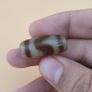 Vintage Himalyan Tibetan Zigzag Pattern Agate Dzi Bead Amulet Image 2