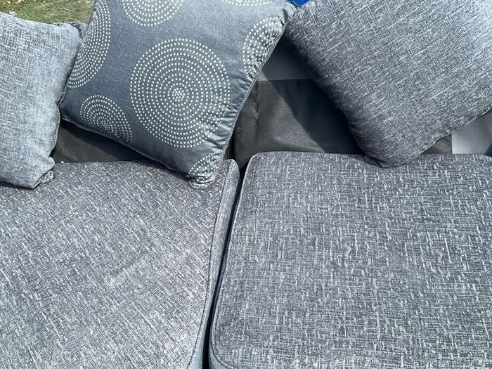Corner sofa/couch  &footstool