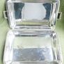 Antique Silver Plated Lidded Entree Serving Dish Image 6