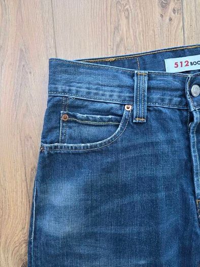 Vintage Levis 512 Bootcut Jeans Mens 30, Leg 32