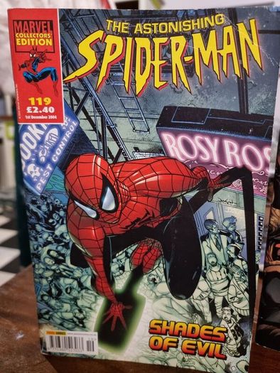 The Astonishing Spider-Man issues 111 + 119 + 142