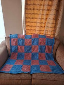 crochet throw