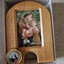 Wall Mounted Wooden Holy Water Dispenser Image 6