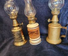 French oil lamps