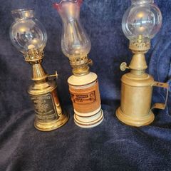 French oil lamps