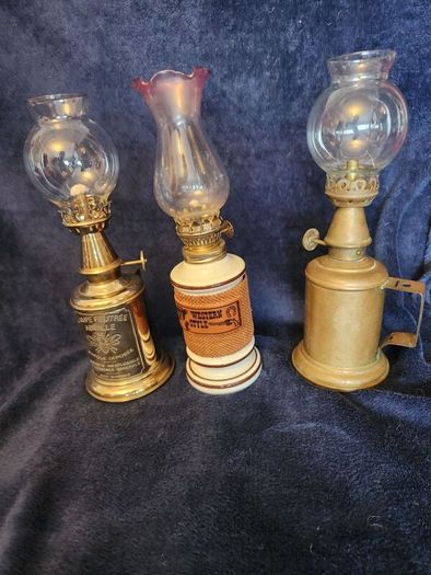 French oil lamps