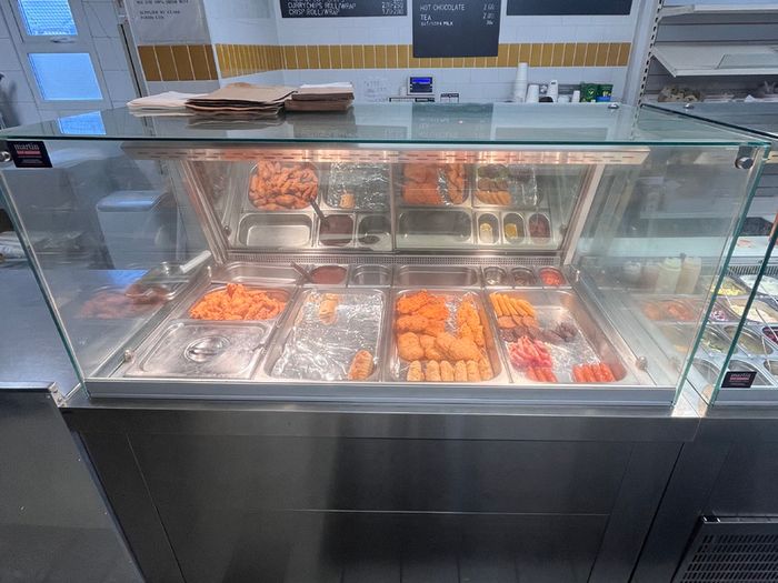 Hot Deli Counter / Heated Food Display Commercial