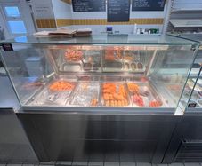 Hot Deli Counter / Heated Food Display Commercial