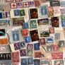 Old stamp collection - world stamps - used Image 4