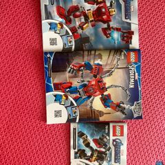 Lego instruction books for 76140, 76169 and 76146 Marvel