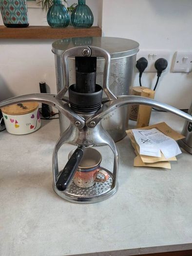 ROK manual espresso machine - upgraded