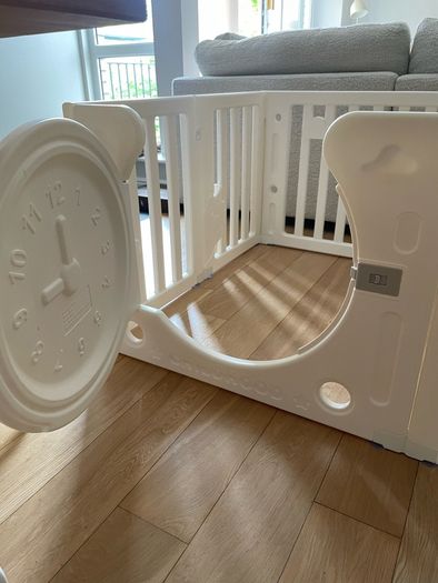 Large Baby Playpen with Door | Adjustable Play Yard | Excellent Condition
