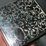 Vintage Cigarette Case and Lighter in a Decorative Box Image 4