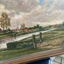 Price drop!! Beautiful original  oil painting , signed. Dutch landscape Image 6