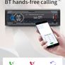 Car Audio Radio 1 Din MP3 Car Stereo Bluetooth FM AUX In USB Colorful Buttons APP Remote Control 1Din Multimedia Player Image 4