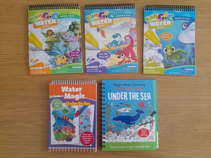 Kids' Water Colouring Books