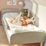 Single Children Flexa Bed, with safety rail and mattress Image 2
