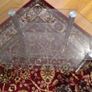 Glass TV stand. Good condition Image 2
