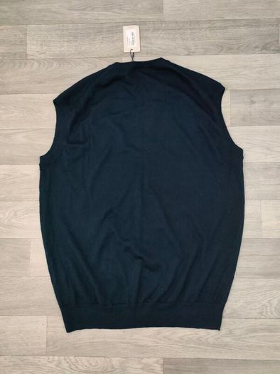 New Peter Millar Merino Wool Vest Sleeveless Jumper Mens Medium