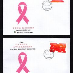 2023 Ireland Cancer Awareness (2023) Commemorative Stamp An Post First Day Cover (FDC)