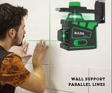 Laser Level 12 Lines 3D Self-Leveling 360 Horizontal And Vertical Cross Super Powerful Green Laser Beam Line