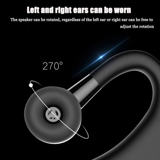 Brand New Handsfree Business Bluetooth Headphone With Mic Voice Control Wireless Earphone Bluetooth Headset For Drive Noise Cancelling.
