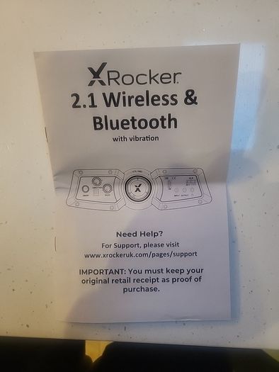 Xrocker gaming chair