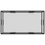 Tea Table Transparent 120x60x35 cm Tempered Glass Image 3