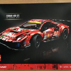 LEGO Technic 42125 Ferrari 488 GTE Retired Set