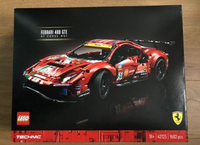 LEGO Technic 42125 Ferrari 488 GTE Retired Set