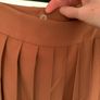 Long selected femme pleated skirt Image 3