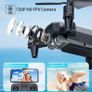 D20 Mini Drone for Kids with 720P HD FPV Camera, Foldable RC Quarcopter for Boys Girls with Altitude Hold, Headless Mode, One Key Start, Tap Fly, Speed Adjustment, 3D Flips, 2 Modular Batteries MULTIPLE COLOURS AVAILABLE (FREE POSTAGE) Image 4