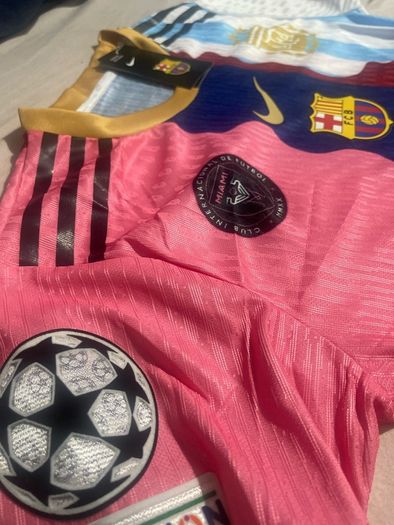Messi 5 in 1 Career Mashup Jersey - Brand New Unworn