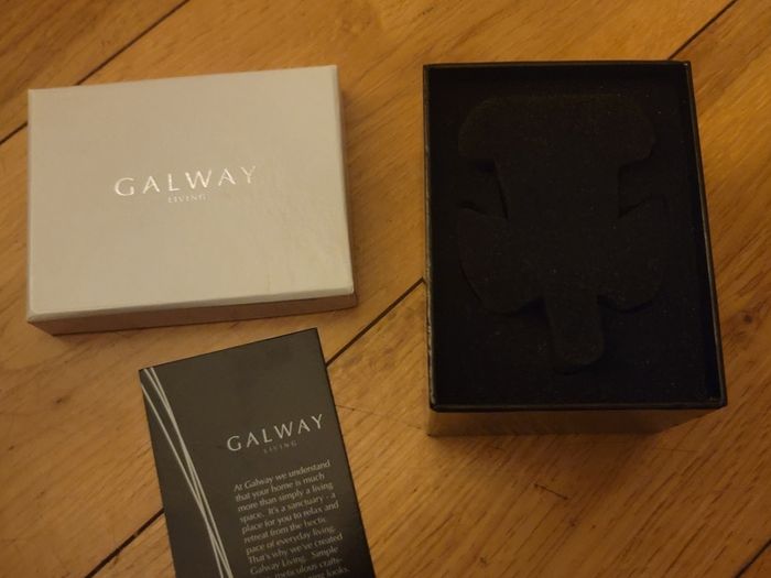 Galway Crystal Baby Elephant
