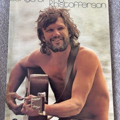 The Songs of Kris Kristofferson 1975 Sheet Music Songbook