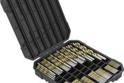 10mm Mix Size Titanium Coated HSS Twist Drill Bits Storage Box Set for Wood Plastic Copper Brass Compatible with Bosch Dewalt Makita Milwaukee and Many Others (FREE POSTAGE)