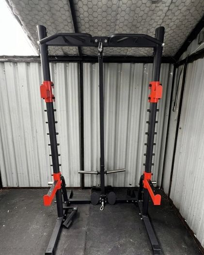 Cable Machine Squat Rack