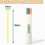 6x Stretchy Children Fidget Noodles String Fidget Stretchy Monkey Worm Noodle String Toy for Kids and Adults, DIY Hand-Knit Rope Anti Stress Rope Sensory for Reducing Anxiety & Stress (FREE POSTAGE) Image 3