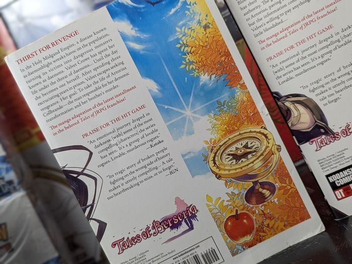 Tales of Berseria ! Volume 1 + 2 ! Manga ! 2019 ! by Kodansha Comics ! Anime !