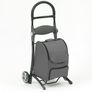 1 x Shop and Sit Trolley Grey/Black Image 8