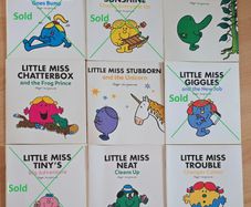 Mr Men Large Paperback Books 21x23cm. Any 4 x 10 euros
