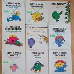 Mr Men Large Paperback Books 21x23cm. Any 4 x 10 euros