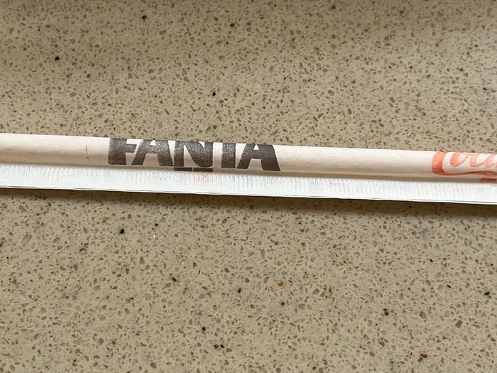 Coca Cola Straws pack of 100 from the 70's