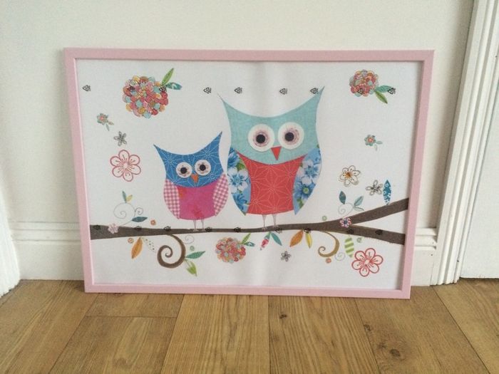 Children's Bedroom Bundle: Framed Poster, Light Shade and Height Chart