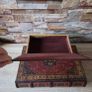 Vintage Nesting Faux Book Storage Boxes - Set of 2 Ornate Persian Design Image 9