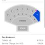 2x Seated Westlife Tickets - Final Night! Image 2